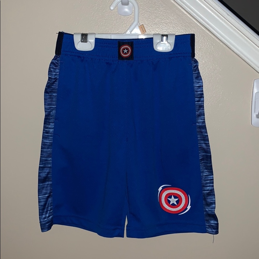 Boy’s Captain America Athletic Shorts